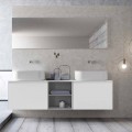 Moderne design Suspension Badeværelse sammensætning lavet i Italien - Callisi14