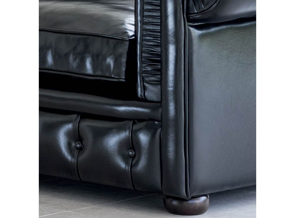 Stuesammensætning med sofa, lænestol og bænk Made in Italy - Spassoso Viadurini