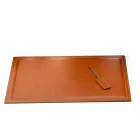 Kontorkomposition i moderne design i læder fremstillet i Italien - Giulio Viadurini