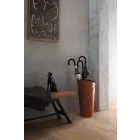 Kontorkomposition i moderne design i læder fremstillet i Italien - Giulio Viadurini