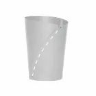 Moderne regenereret læderkontorsammensætning fremstillet i Italien - Meduna Viadurini