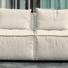 Sammensætning af 2 sofaer med ryglæn og 2 armlæn - bizart Viadurini