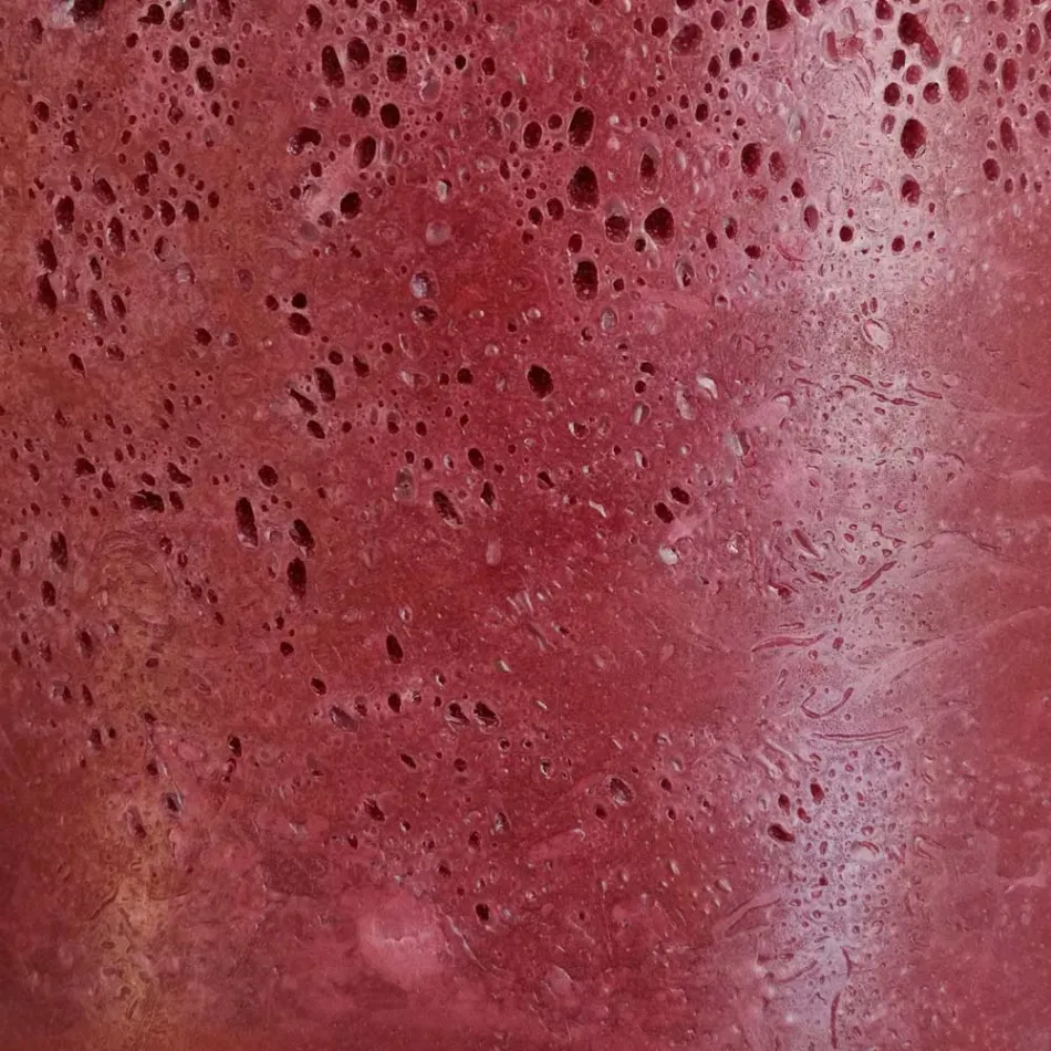 Sammensætning af 3 moderne runde vokslys lavet i Italien - Candie Viadurini