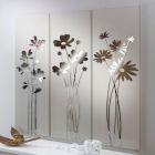 Sammensætning af 3 paneler, der viser 3 buketter med blomster lavet i Italien - Colleen Viadurini