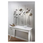 Sammensætning af 3 paneler, der viser 3 buketter med blomster lavet i Italien - Colleen Viadurini