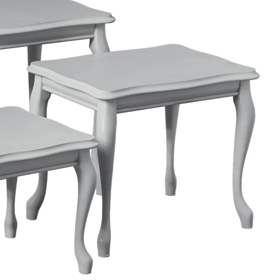 Sammensætning af 3 sofaborde i forskellige størrelser Made in Italy - Mummu Viadurini