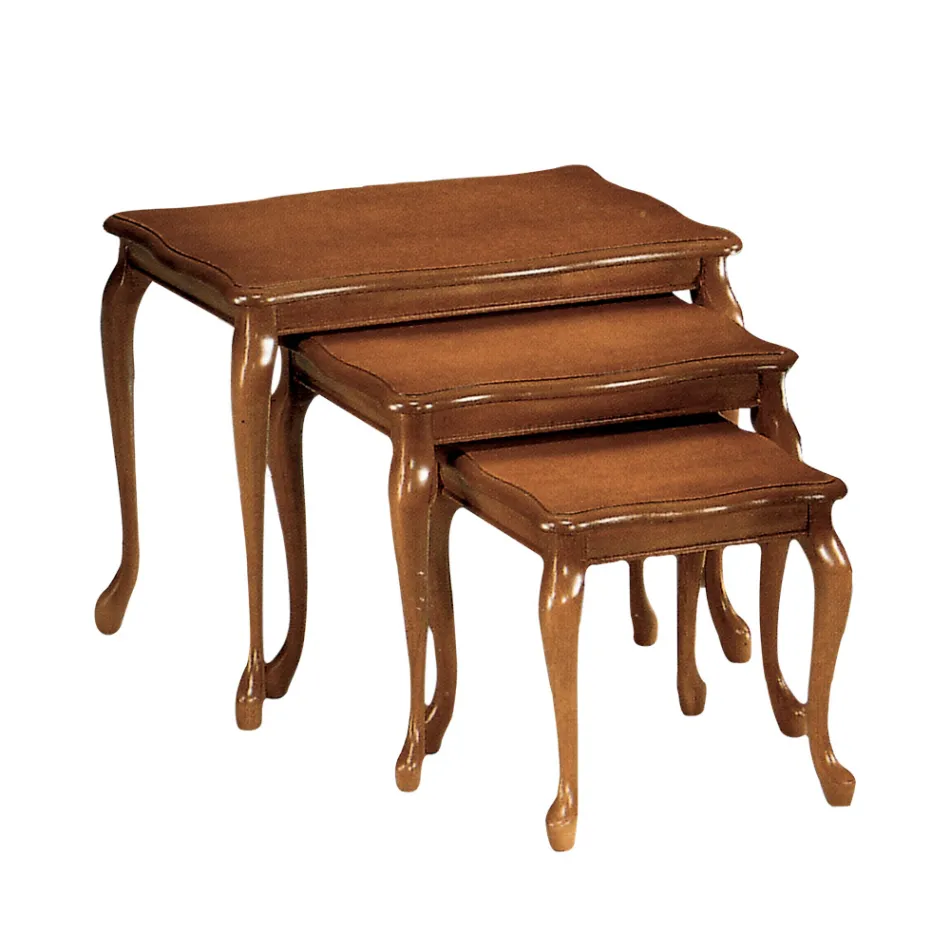 Sammensætning af 3 sofaborde i forskellige størrelser Made in Italy - Mummu Viadurini