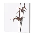 Sammensætning af 4 paneler med hortensiaer, allium og thyfa lavet i Italien - Beregning Viadurini