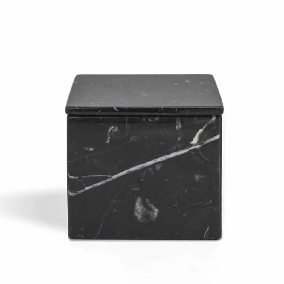 Sammensætning af tilbehør i marmorbadeværelse fremstillet i Italien, 4 stykker - Deano Viadurini