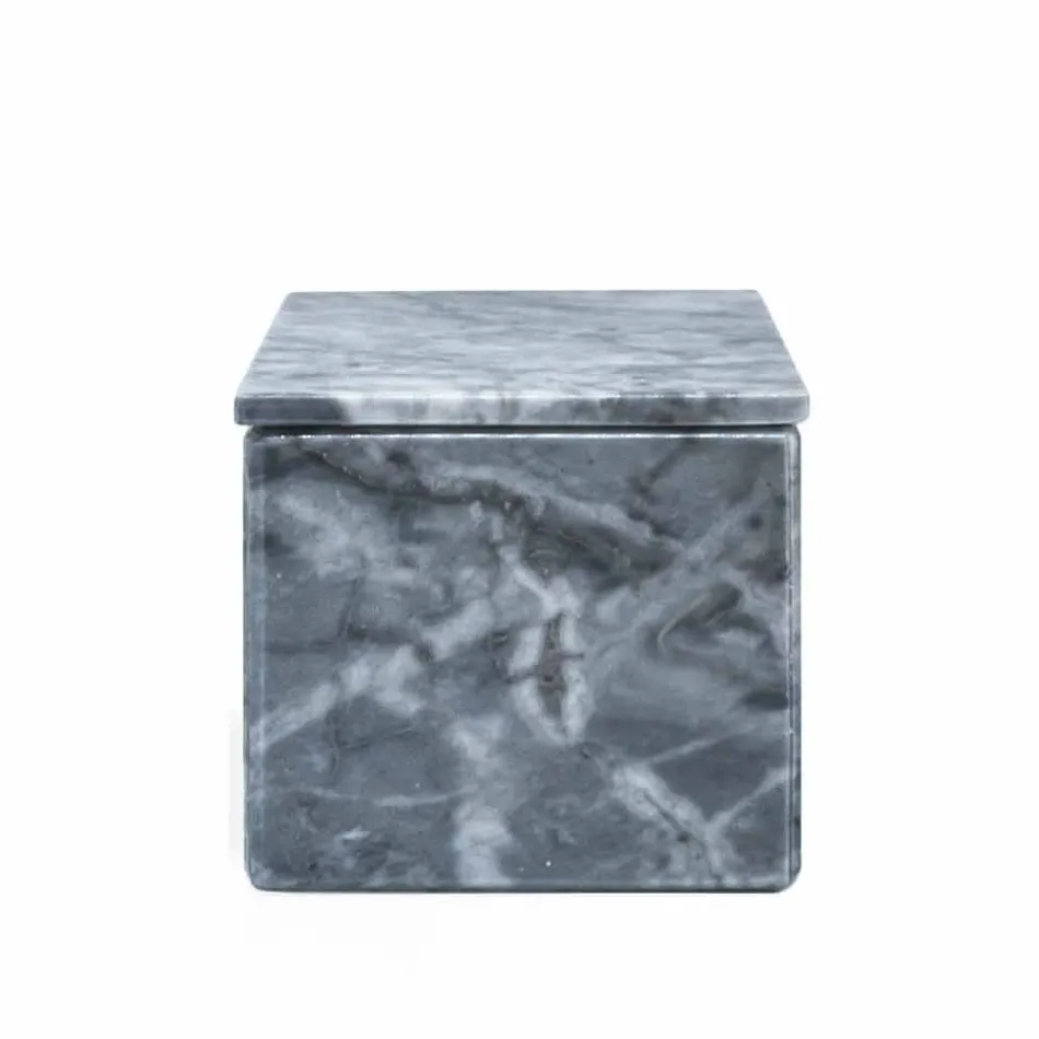 Sammensætning af tilbehør i marmorbadeværelse fremstillet i Italien, 4 stykker - Deano Viadurini