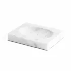 Sammensætning af tilbehør i marmorbadeværelse fremstillet i Italien, 4 stykker - Deano Viadurini