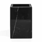 Sammensætning af tilbehør i marmorbadeværelse fremstillet i Italien, 4 stykker - Deano Viadurini