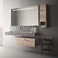 Designkomposition til moderne hængende møbler i badeværelset fremstillet i Italien - Farart2