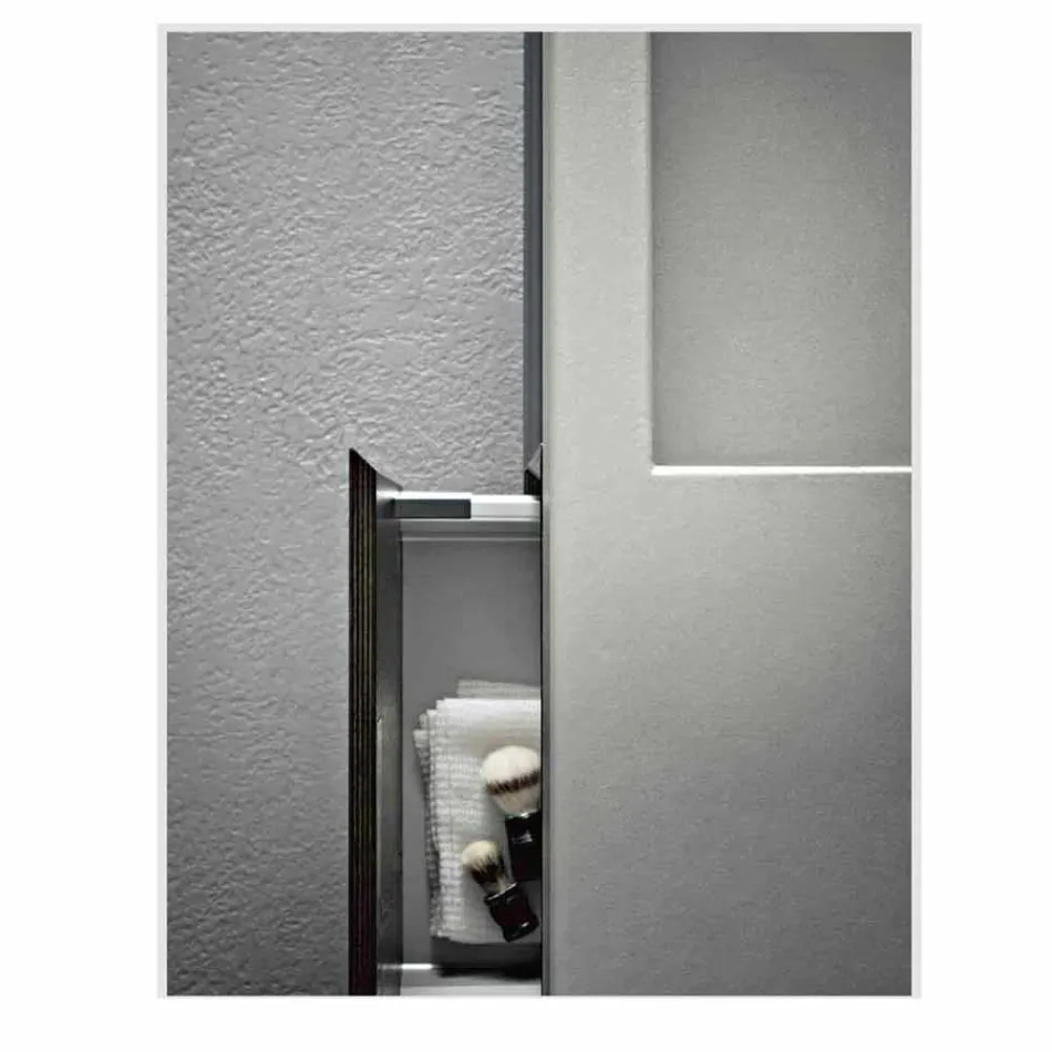 Sammensætning af håndlavede møbler til moderne badeværelse på jorden - Farart3 Viadurini