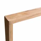 Sammensætning af badeværelsesmøbler i massivt teaktræ af moderne design - Azina Viadurini