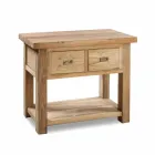 Sammensætning af moderne badeværelsesmøbler i massivt teaktræ - potte Viadurini