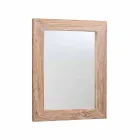 Sammensætning af moderne badeværelsesmøbler i massivt teaktræ - potte Viadurini