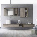 Sammensætning af moderne badeværelsesmøbler, ophængt design fremstillet i Italien - Callisi6