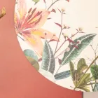 Sammensætning af træmalerier med sommerfugle- og blomstertryk lavet i Italien - Ecuador Viadurini