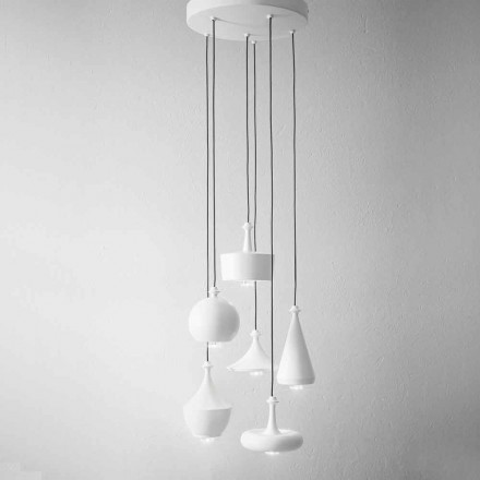 Komposition Design Suspensionslamper - Lustrini Aldo Bernardi Viadurini
