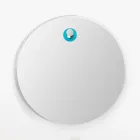 Fritstående badeværelsesskab Sammensætning inklusive blåt tilbehør - Carolie Viadurini