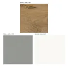 Sammensætning af stuemøbler og TV stativ i MDF Made in Italy - Hedda Viadurini