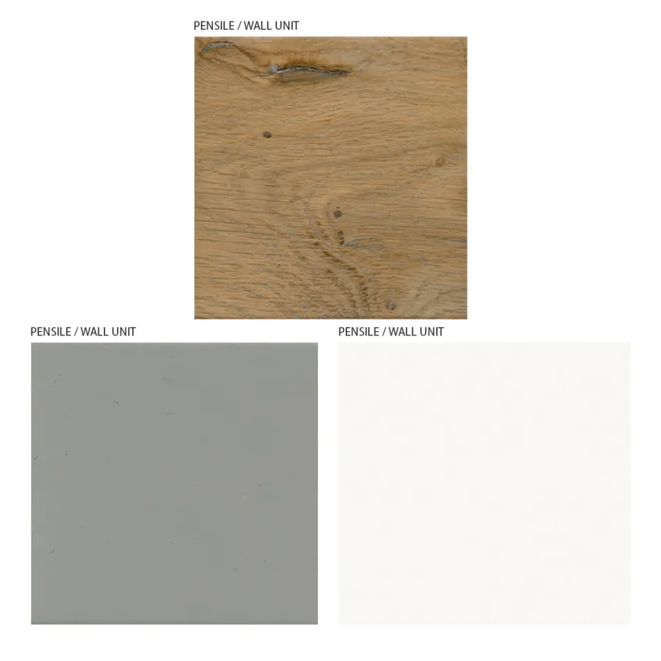 Sammensætning af stuemøbler og TV stativ i MDF Made in Italy - Hedda Viadurini