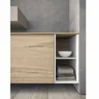 Moderne og hængende badeværelsesmøbler, lavet i Italien Design - Callisi1 Viadurini