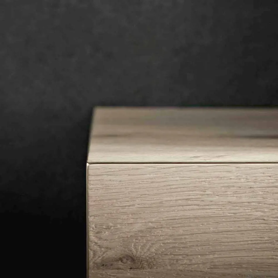 Moderne badeværelsessammensætning af grunddesignmøbler fremstillet i Italien - Farart6 Viadurini