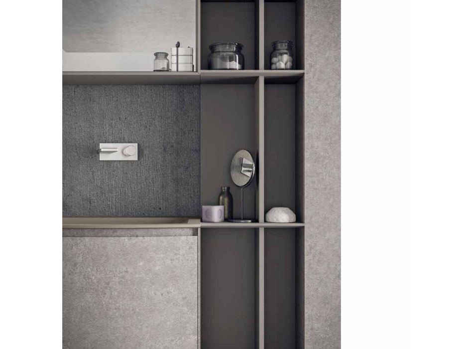 Badeværelsessammensætning, moderne italiensk designophæng - Callisi10 Viadurini