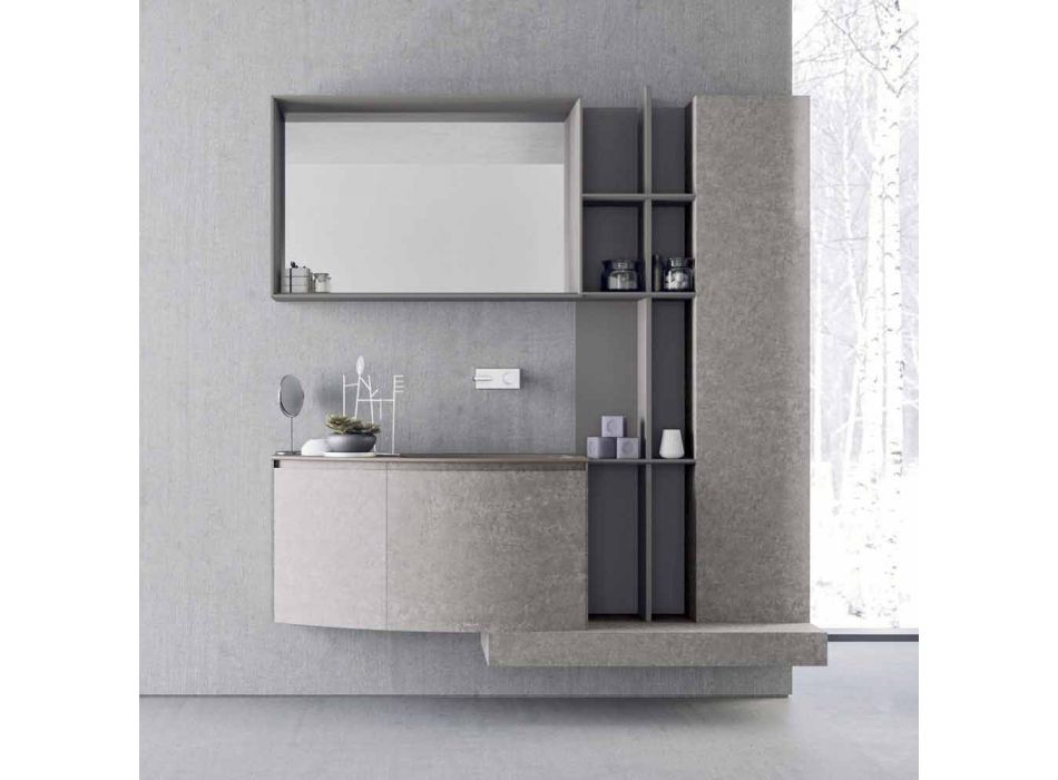 Badeværelsessammensætning, moderne italiensk designophæng - Callisi10