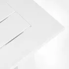 Udendørs stue sammensætning i aluminium med stofpuder - Yoshi Viadurini