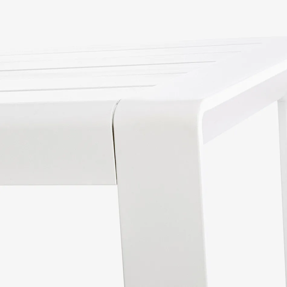 Udendørs stue komposition i aluminium og stof, Homemotion - Francine Viadurini