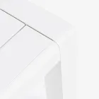 Udendørs stue komposition i aluminium og stof, Homemotion - Francine Viadurini