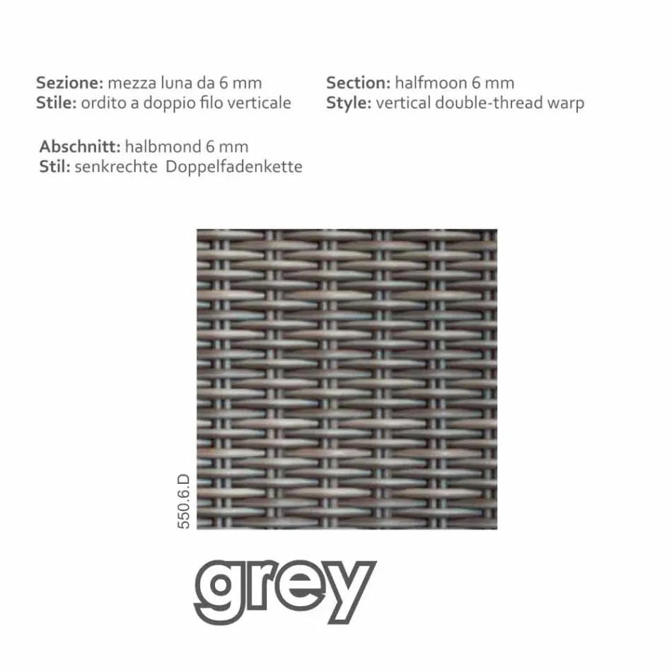 Sammensætning levende fra håndværk haven Ania, moderne design Viadurini