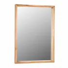 Suspenderet sammensætning af badeværelsesmøbler i moderne teaktræ - Kristi Viadurini