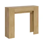 Udtrækkelig konsol til 181 cm i Made in Italy melaminpaneler - Drago Viadurini