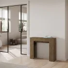 Udtrækkelig konsol til 181 cm i Made in Italy melaminpaneler - Drago Viadurini