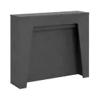 Udtrækkelig konsol til 211 cm i melamin i det væsentlige Made in Italy - Incantesimo Viadurini