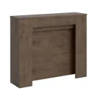 Udtrækkelig konsol til 211 cm i Made in Italy melaminpaneler - Principessa Viadurini