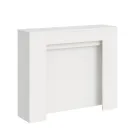 Udtrækkelig konsol til 211 cm i Made in Italy melaminpaneler - Principessa Viadurini