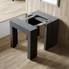 Udvidbar konsol til 299 cm med indvendige forlængelser lavet i Italien - Timeglas Viadurini