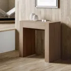 Udvidbar konsol til 299 cm med indvendige forlængelser lavet i Italien - Timeglas Viadurini