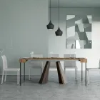 Udtrækkelig konsol til 300 cm med Bear Finish Ben Made in Italy - Destino Viadurini