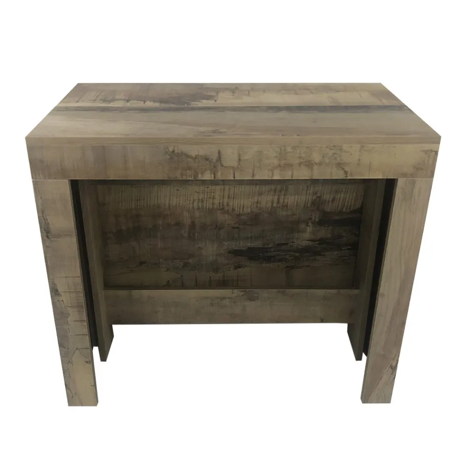 Konsol kan forlænges til 300 cm fra entré eller stue i træ - Katharina Viadurini