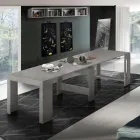 Konsol kan forlænges til 300 cm fra entré eller stue i træ - Katharina Viadurini