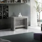 Konsol kan forlænges til 300 cm fra entré eller stue i træ - Katharina Viadurini