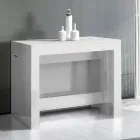 Konsol kan forlænges til 300 cm fra entré eller stue i træ - Katharina Viadurini