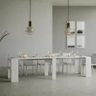 Udvidbar konsol til 308 cm med central støtte Made in Italy - Oracle Viadurini