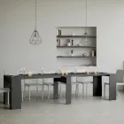 Udvidbar konsol til 308 cm med central støtte Made in Italy - Oracle Viadurini